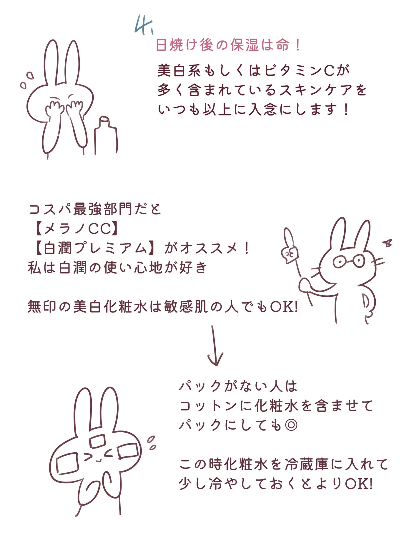 ハトムギ保湿ジェル(ナチュリエ スキンコンディショニングジェル)/ナチュリエ/美容液を使ったクチコミ(4枚目)