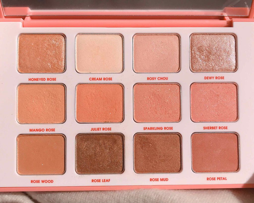 ピースマッチング12色シャドウパレット 2018 F/W/HOLIKA HOLIKA/アイシャドウパレットを使ったクチコミ(2枚目)