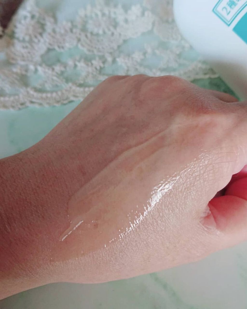 ヒト幹細胞スキンゲル/アロヴィヴィ/美容液を使ったクチコミ（3枚目）