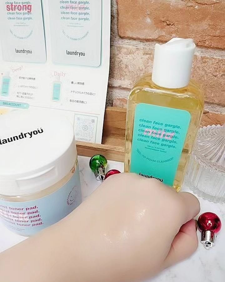 clean face gargle gel foam cleanser/laundryou/その他洗顔料を使ったクチコミ(9枚目)