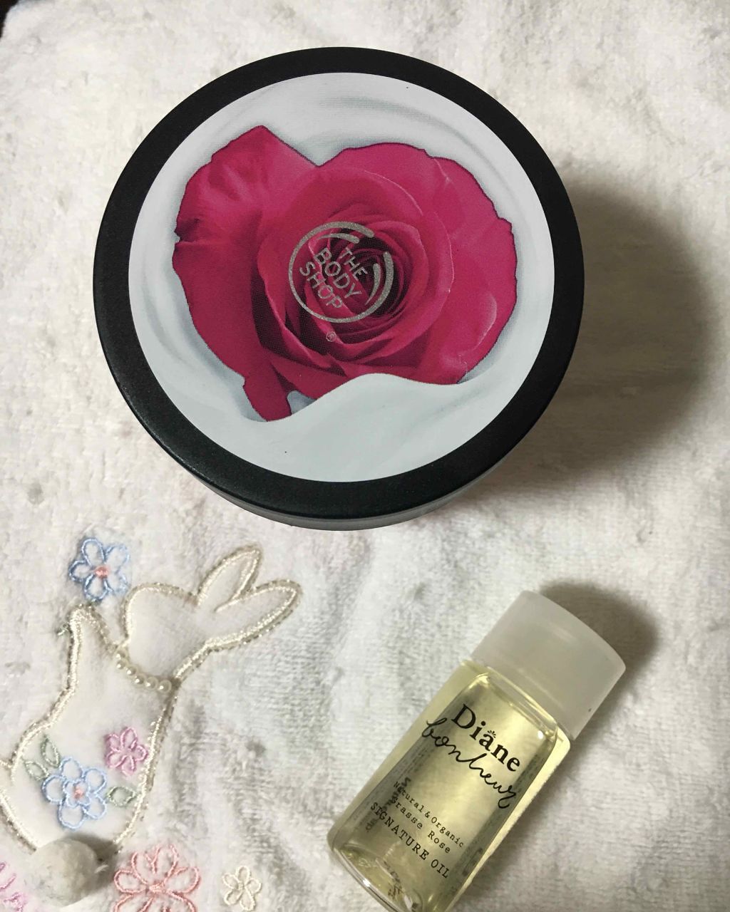 ボディヨーグルト ブリティッシュローズ/THE BODY SHOP/ボディローションを使ったクチコミ（1枚目）