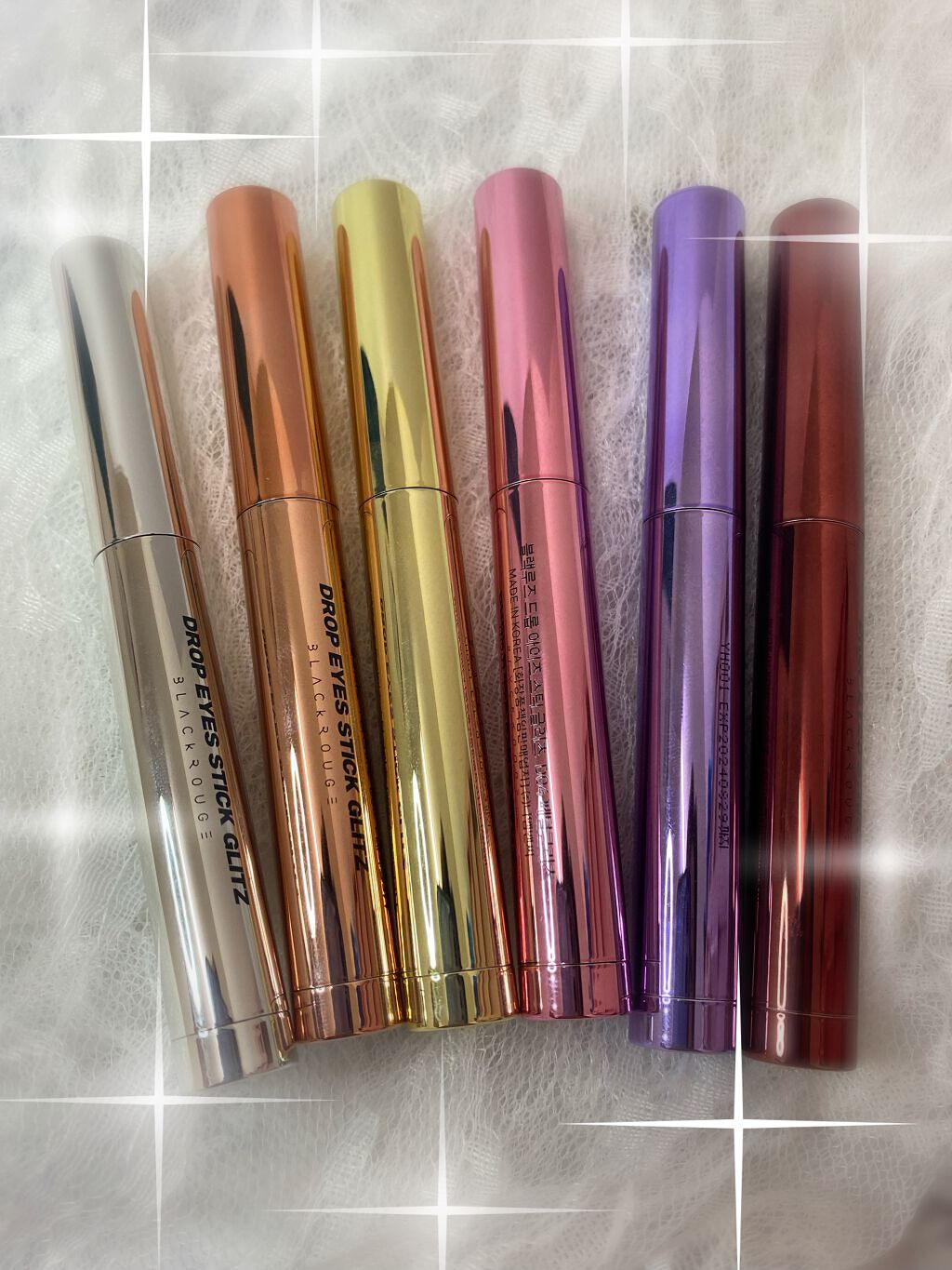 ドロップアイズスティックグリッツ/BLACK ROUGE/スティックアイシャドウを使ったクチコミ(5枚目)