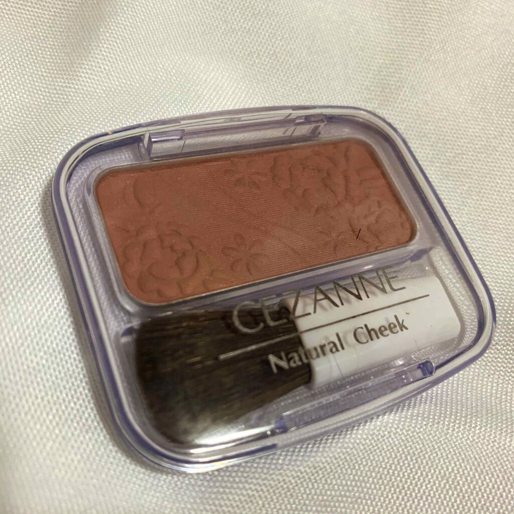 ナチュラル チークN/CEZANNE/パウダーチークを使ったクチコミ（1枚目）