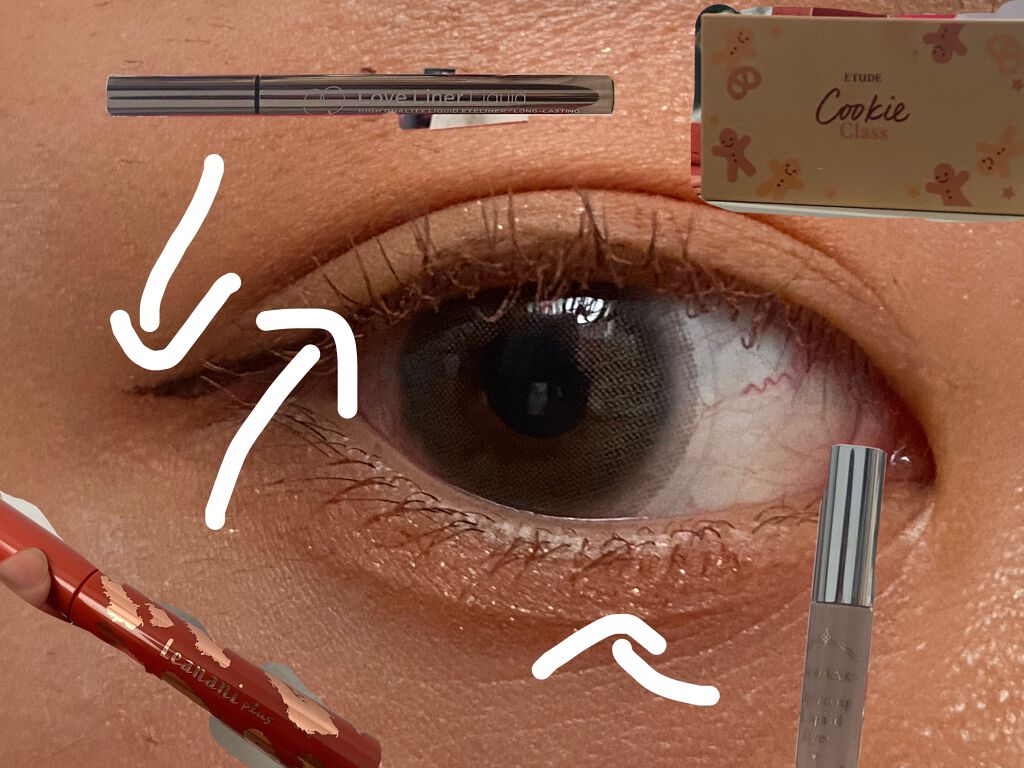 ライティングリキッドアイズ/キャンメイク/リキッドアイシャドウを使ったクチコミ（2枚目）