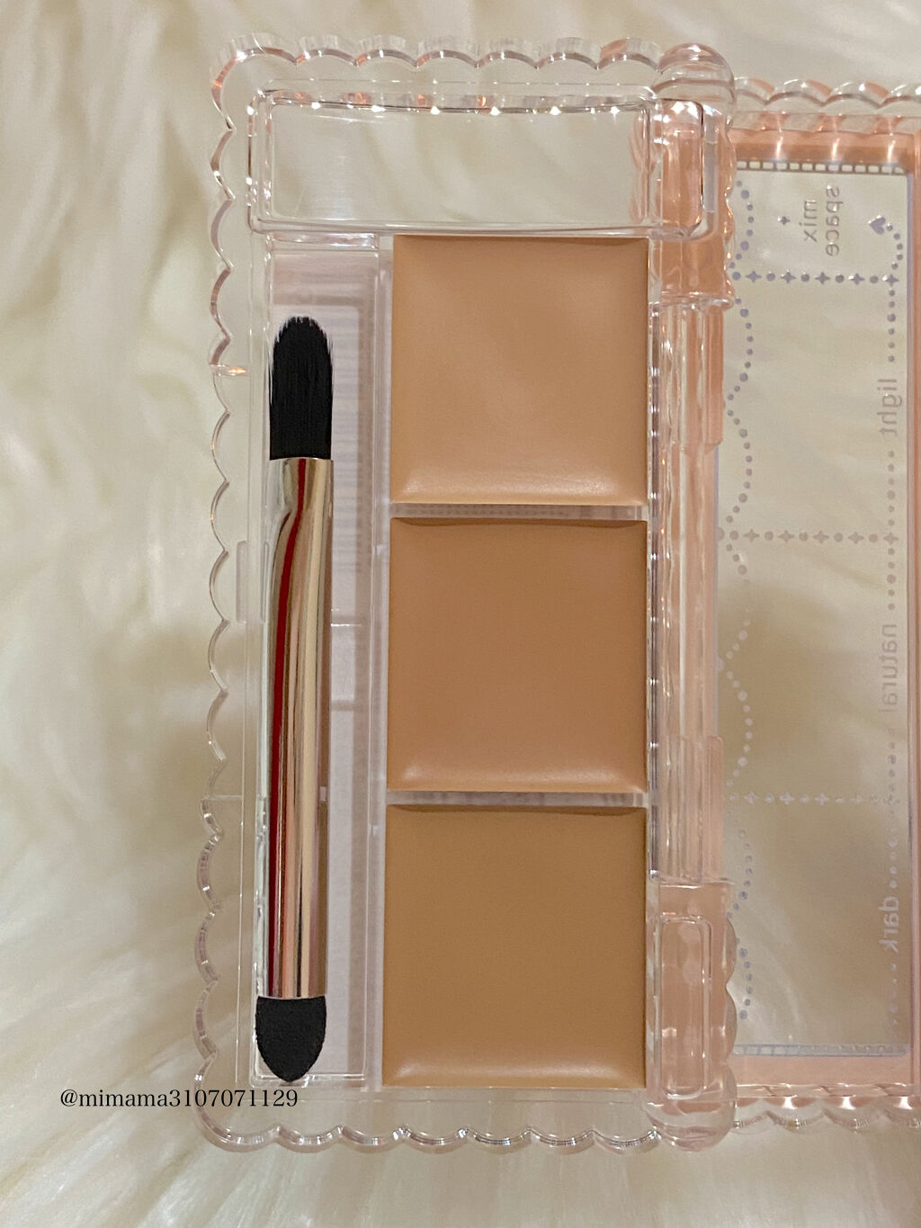 カラーミキシングコンシーラー/キャンメイク/パレットコンシーラーを使ったクチコミ（3枚目）