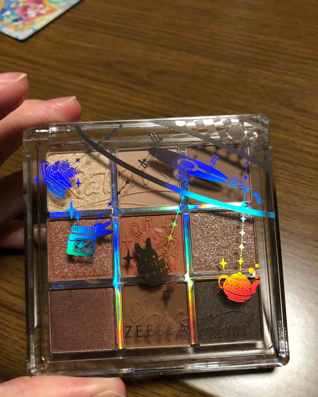 クォーツ 9色アイシャドウパレット(ドリームランドアイシャドウ)/ZEESEA/アイシャドウパレットを使ったクチコミ(1枚目)