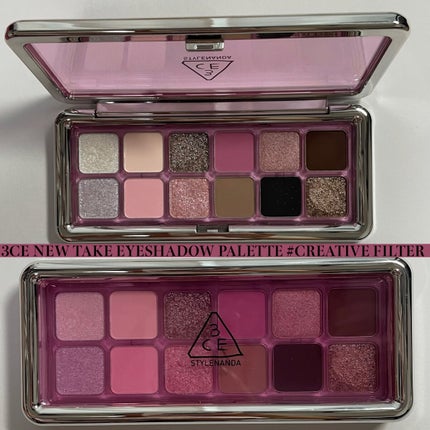 3CE ニューテイク アイシャドウパレット/3CE/アイシャドウパレットを使ったクチコミ(2枚目)