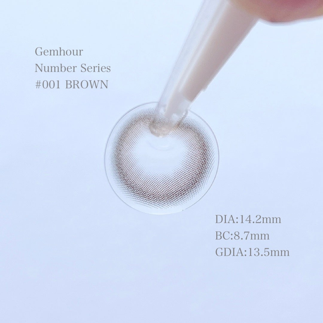 Number Series/Gemhour lens/カラーコンタクトレンズを使ったクチコミ(2枚目)