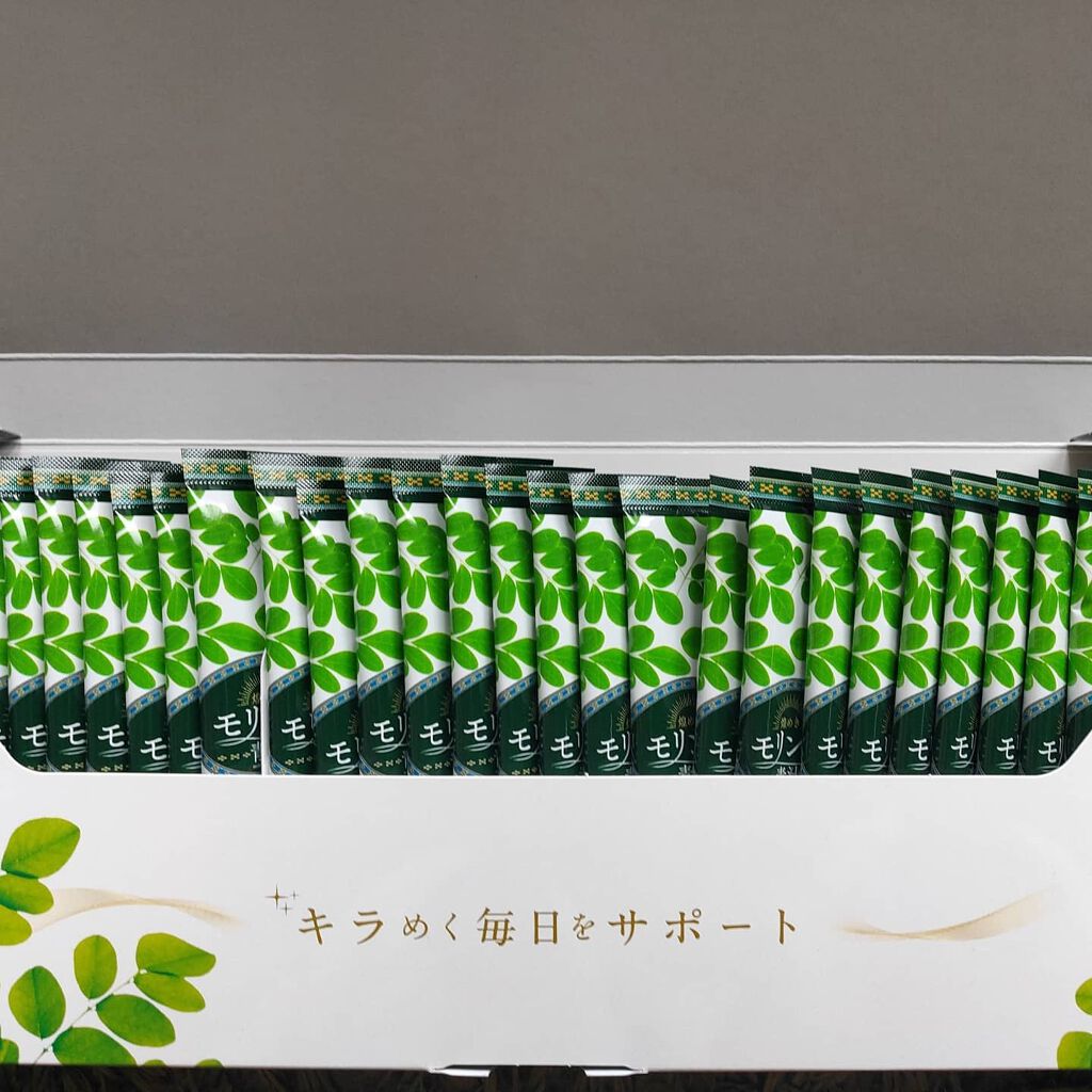 あたりちゃん♥️フォロバ&イイネ返し on LIPS 「【煌めきモリンガ青汁】青汁みたいな香りに鮮やかなグリーン🍀動画..」(2枚目)