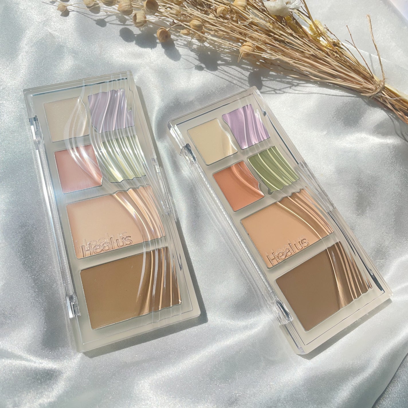 ブリージングコンシーラーパレット/Healus/パレットコンシーラーを使ったクチコミ(7枚目)