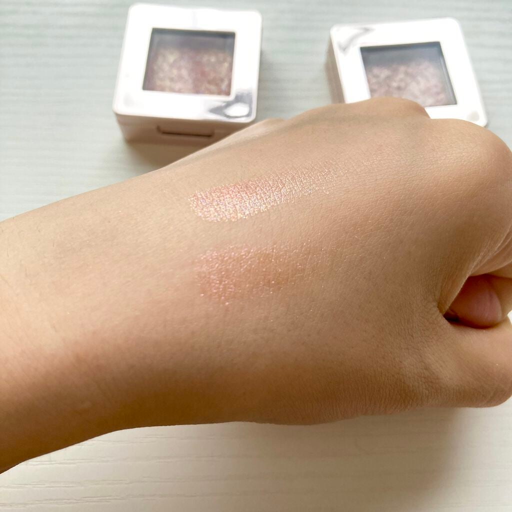 グリッタープリズム シャドウ/MISSHA/グリッターを使ったクチコミ(4枚目)