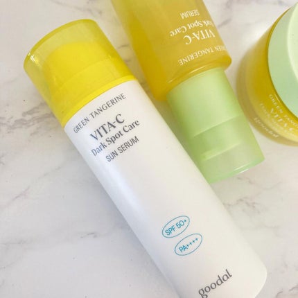 グーダルビタCダークスポットケアサンセラム/goodal/日焼け止めジェルを使ったクチコミ(1枚目)