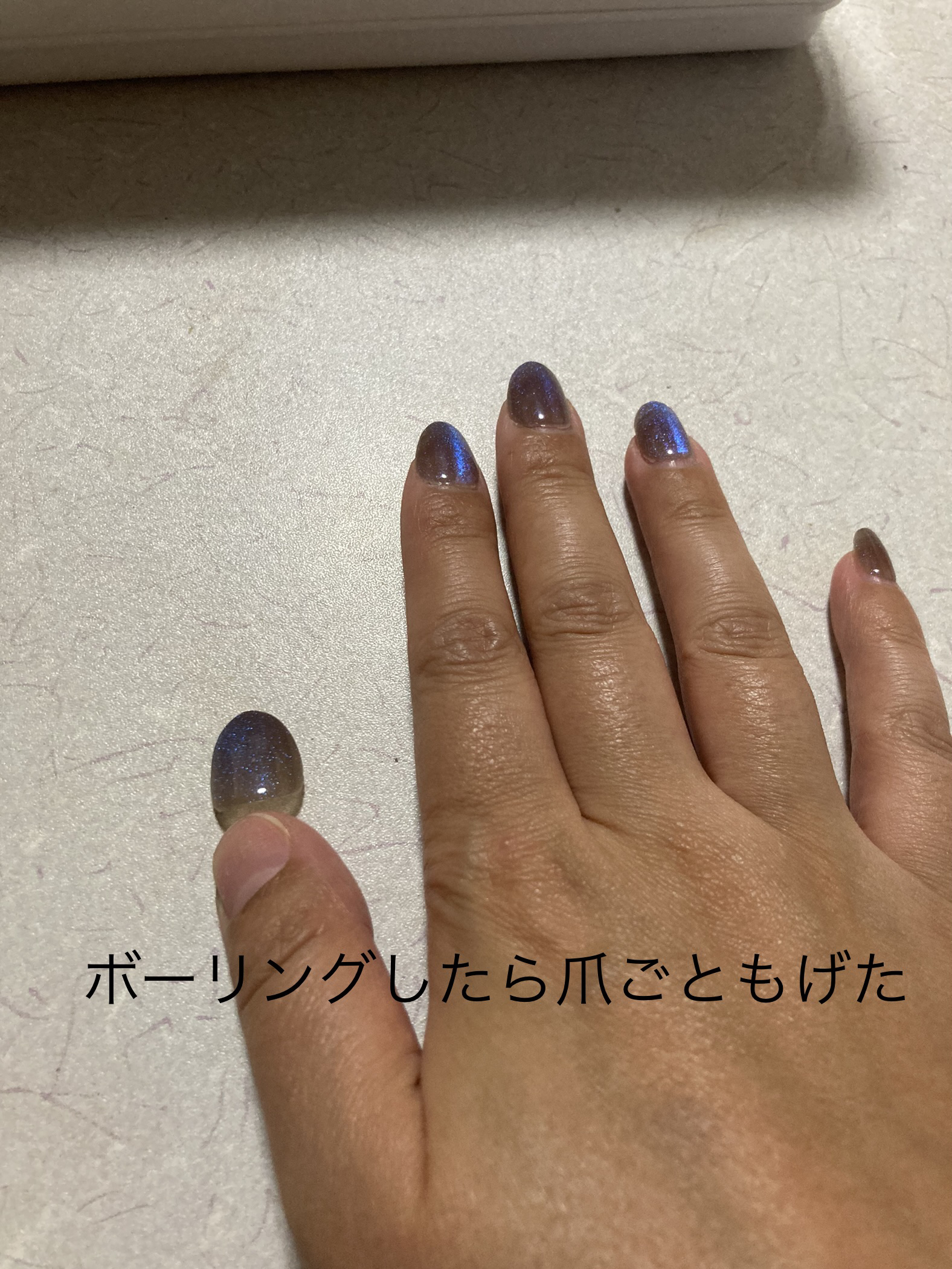 ネイルチップ(シールタイプ)/FINGER SUIT/ネイルチップ・パーツを使ったクチコミ（3枚目）