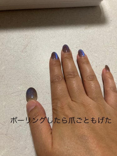 FINGER SUIT ネイルチップ(シールタイプ)のクチコミ「前回からの検証

結果から言うと最高！！でした⭐︎

8月8日に装着

次の日プール→3日目に.....」（3枚目）