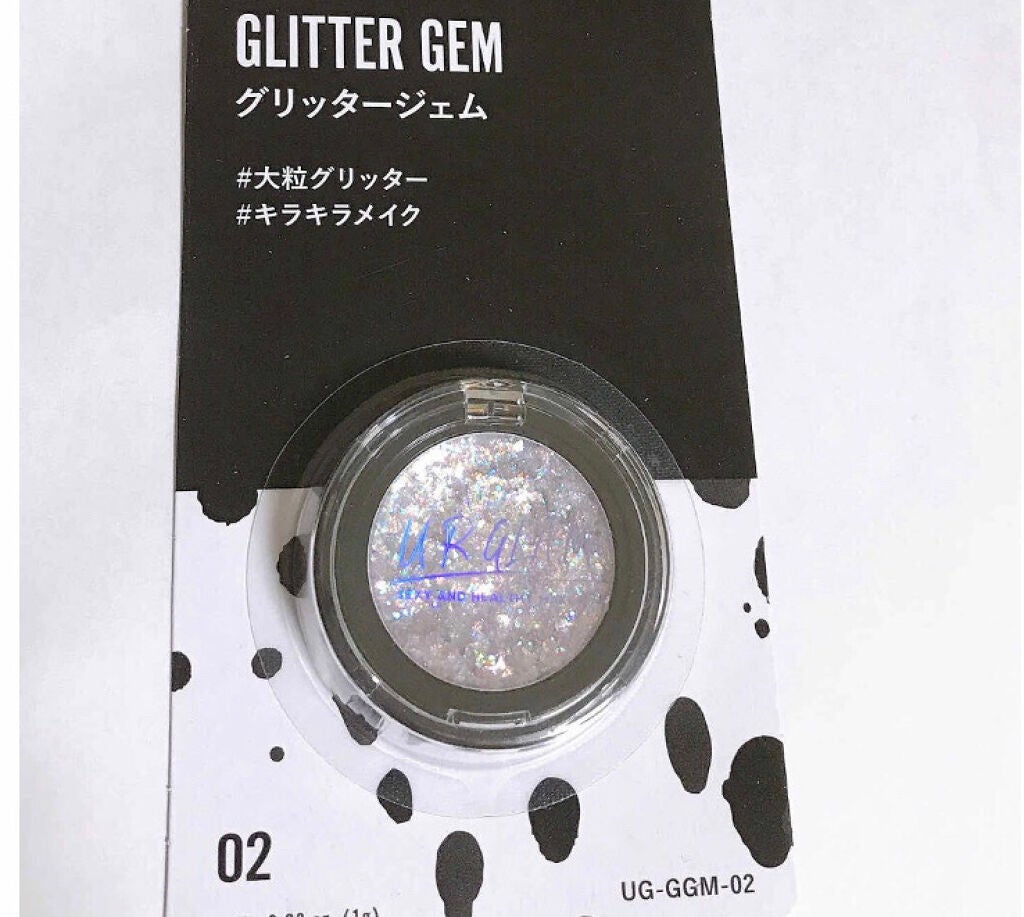 URGLAM GLITTER GEM/U R GLAM/ジェル・クリームチークを使ったクチコミ(1枚目)