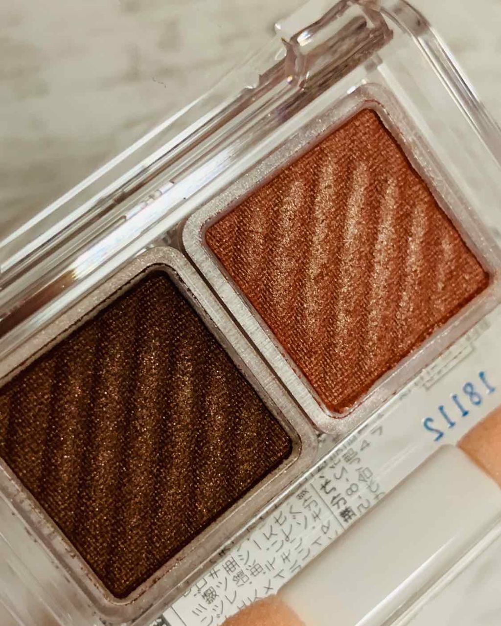 アイ カラー(チップ付)/ちふれ/アイシャドウパレットを使ったクチコミ(2枚目)