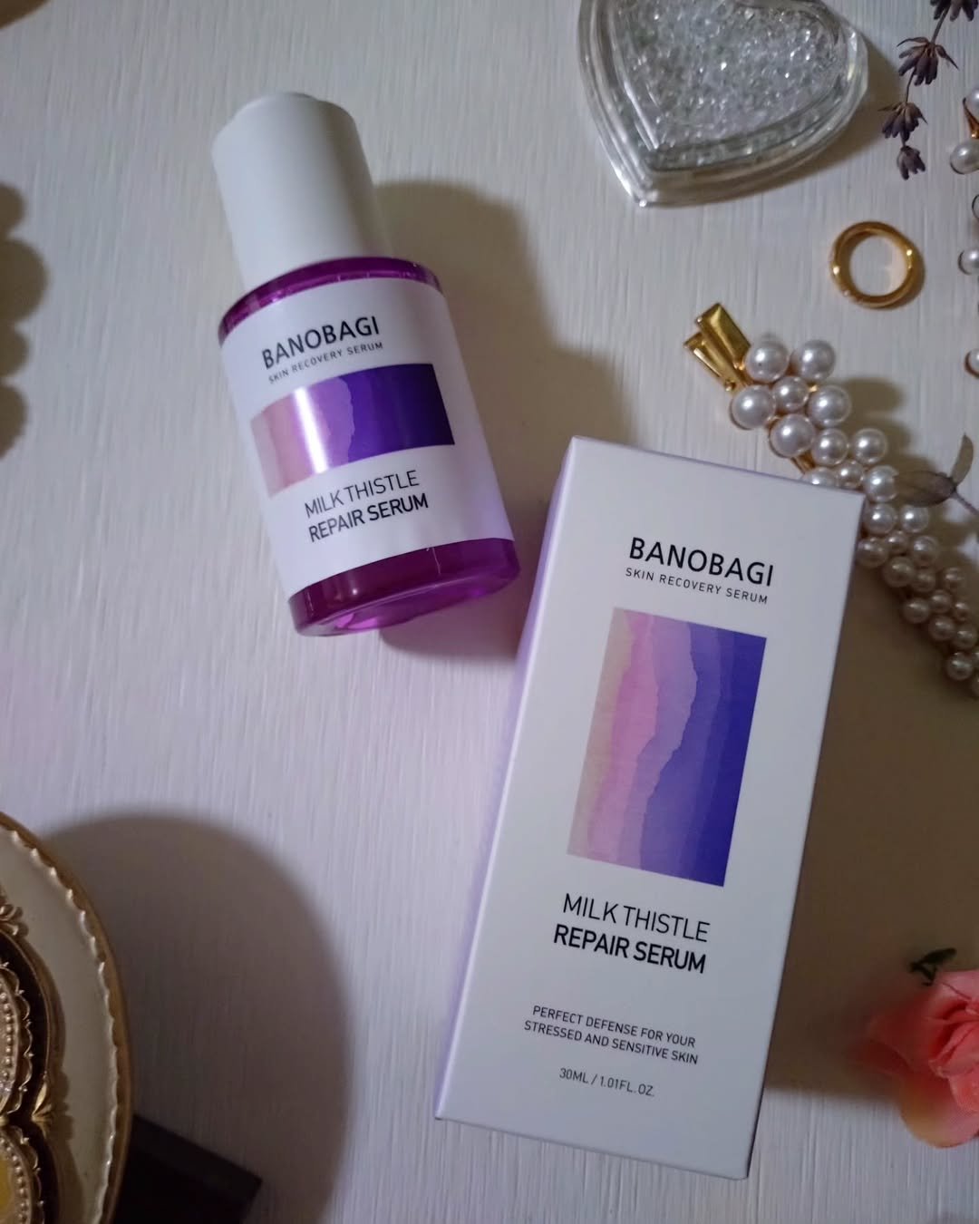 ミルクシスル リペアセラム/BANOBAGI/美容液を使ったクチコミ（3枚目）