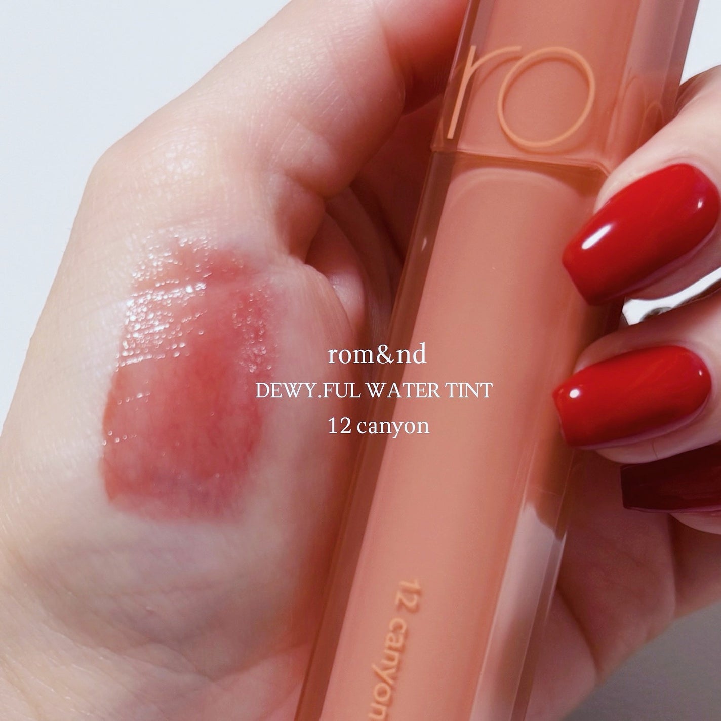 デュイフルウォーターティント/rom&nd/リップティントを使ったクチコミ(1枚目)