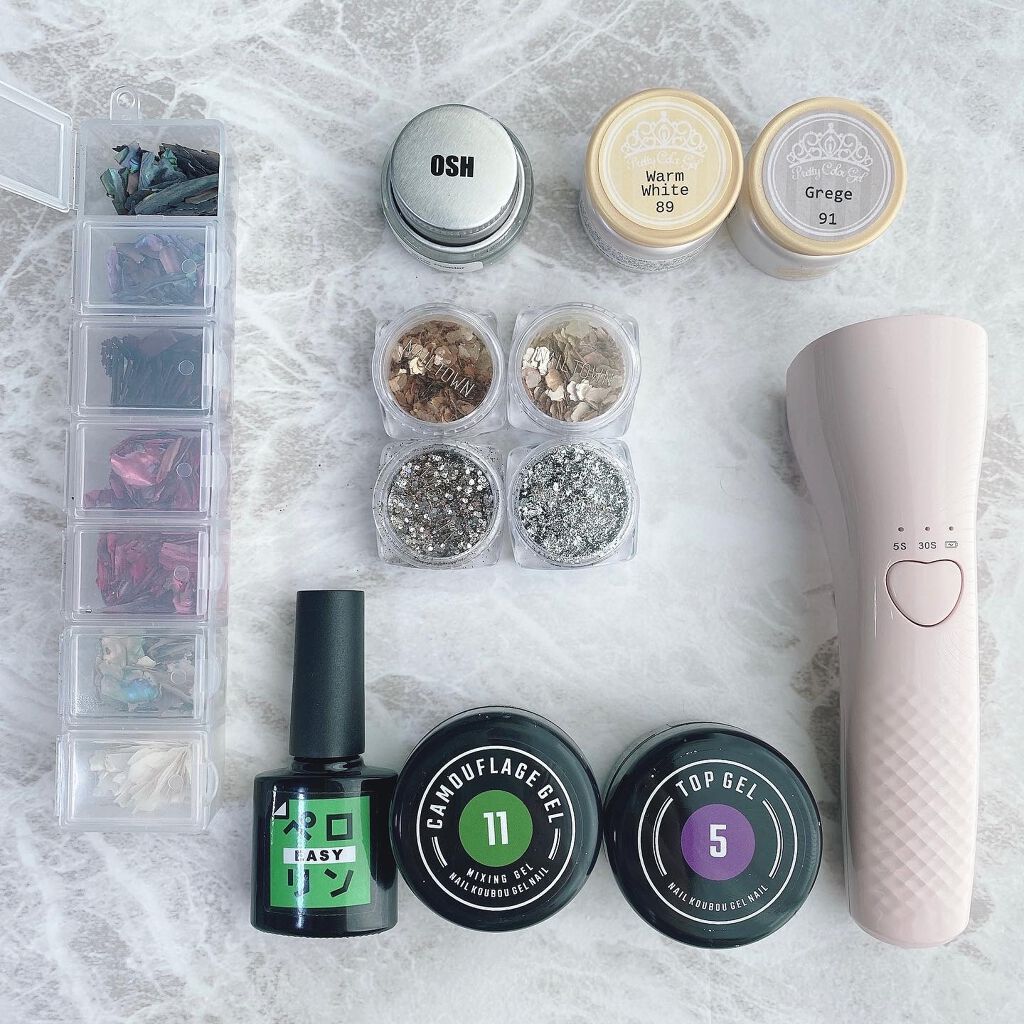 プリティーカラージェル/グレースジェル/ジェルネイルを使ったクチコミ(10枚目)