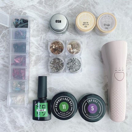 プリティーカラージェル/グレースジェル/ジェルネイルを使ったクチコミ(10枚目)