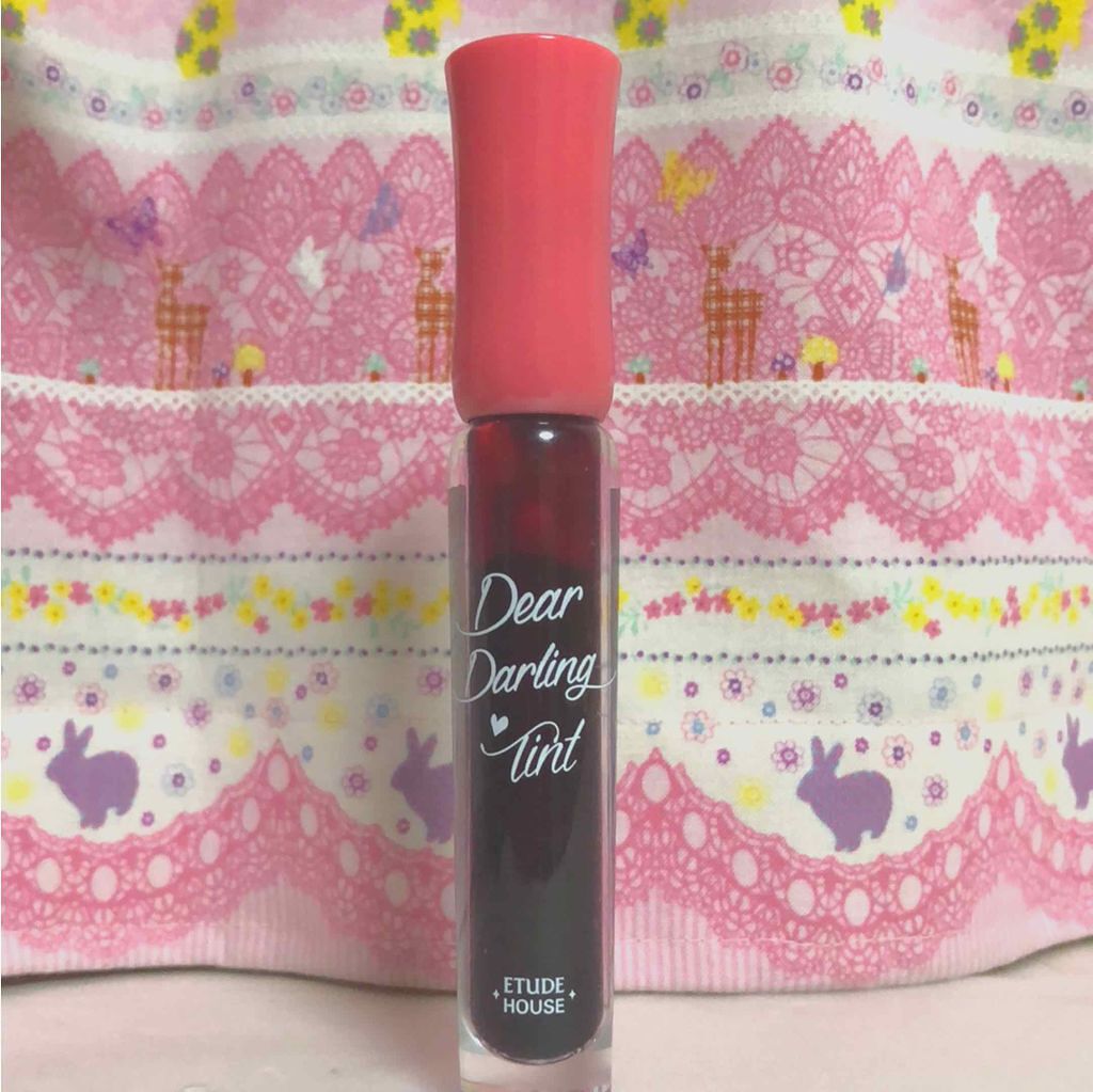 ディアダーリン ウォータージェルティント/ETUDE/リップティントを使ったクチコミ（1枚目）
