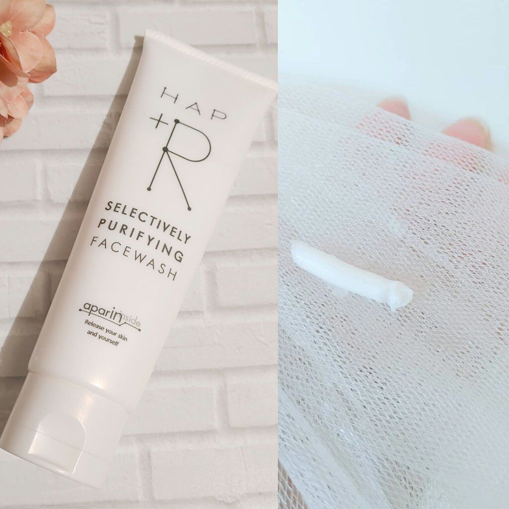 フェイスウォッシュ/HAP＋R/洗顔フォームを使ったクチコミ（3枚目）