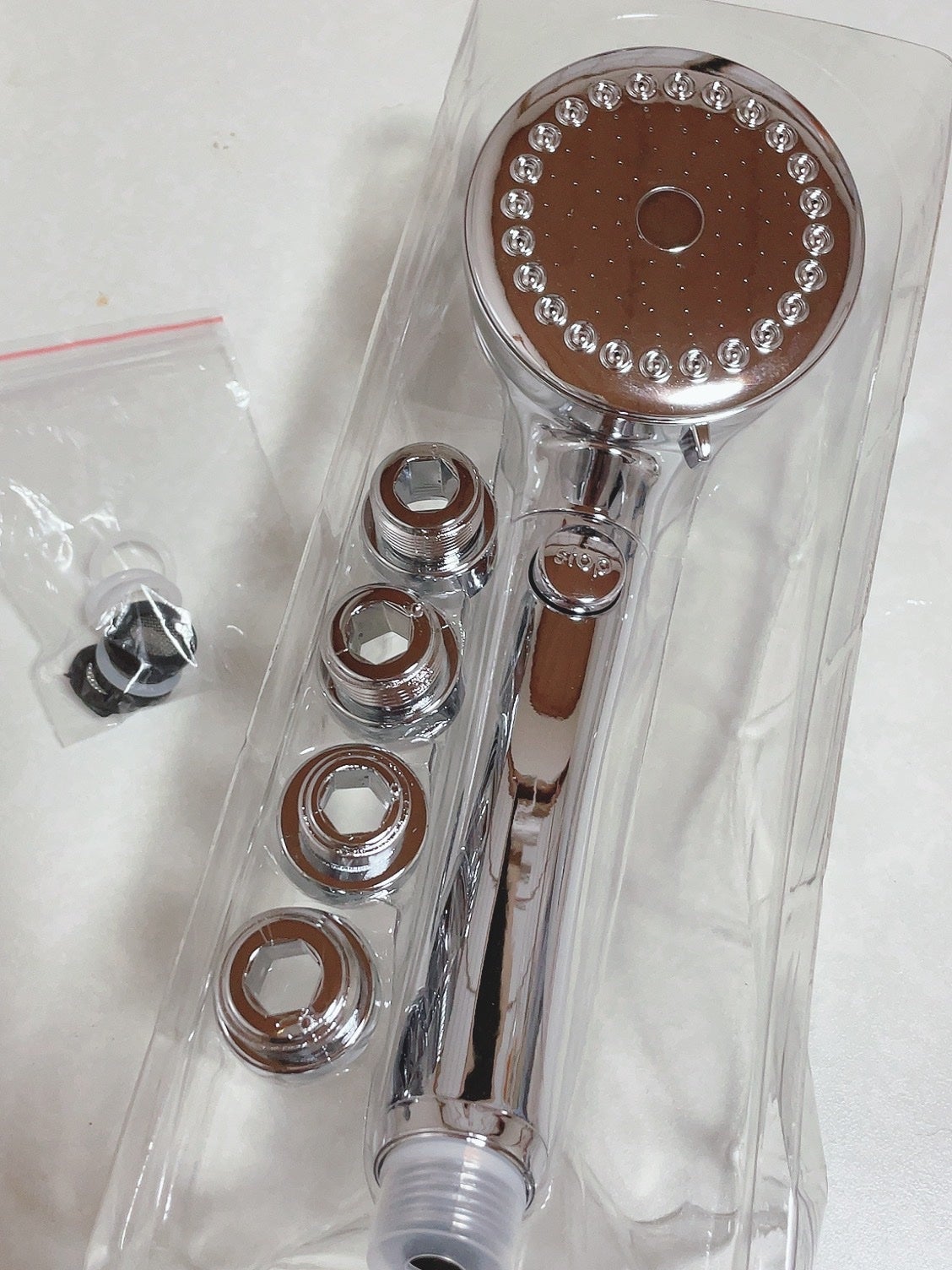 ミストシャワーヘッド シルキーリフレッシュ/トレードワン/シャワーヘッドを使ったクチコミ(2枚目)