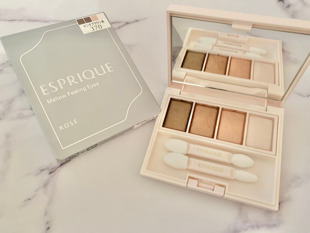 メロウ フィーリング アイズ/ESPRIQUE/アイシャドウパレットを使ったクチコミ(1枚目)