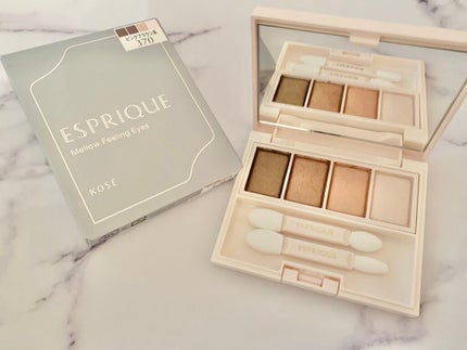 メロウ フィーリング アイズ/ESPRIQUE/アイシャドウパレットを使ったクチコミ(1枚目)