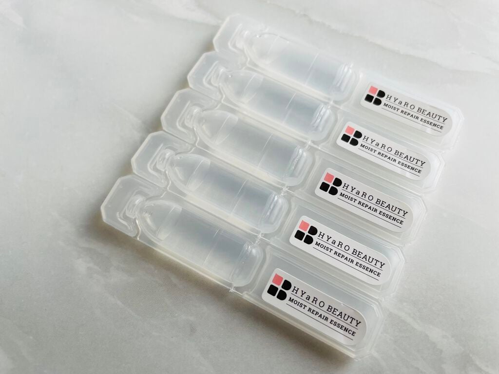 ヒアロビューティー モイストリペアエッセンス 5本入/太陽のアロエ社/美容液を使ったクチコミ(2枚目)