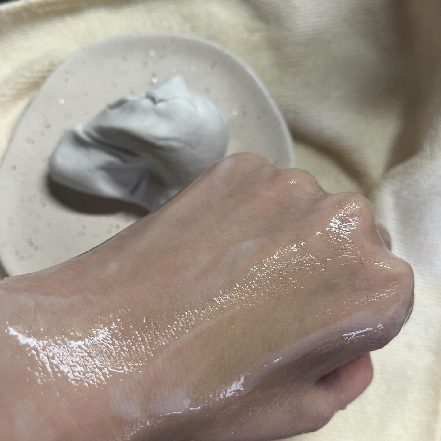 ぬか袋/Siamam/その他洗顔料を使ったクチコミ（3枚目）