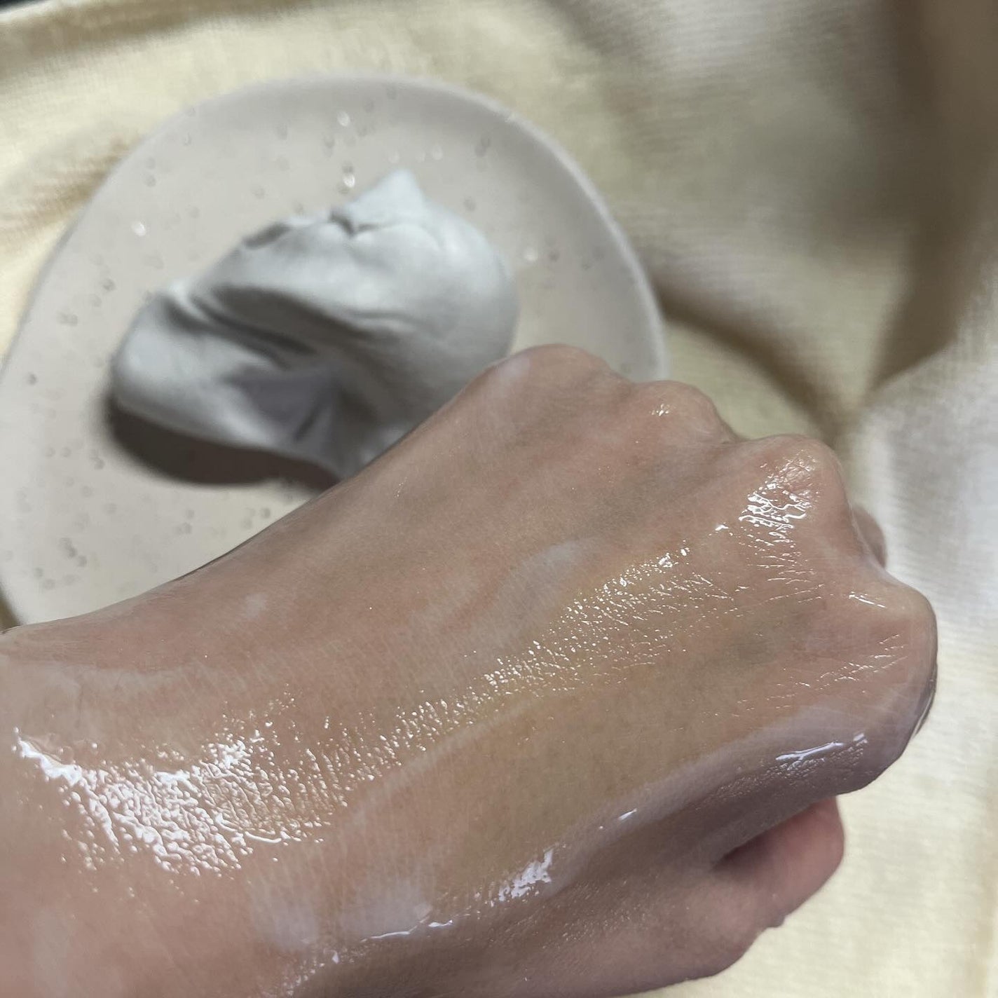 ぬか袋/Siamam/その他洗顔料を使ったクチコミ(3枚目)