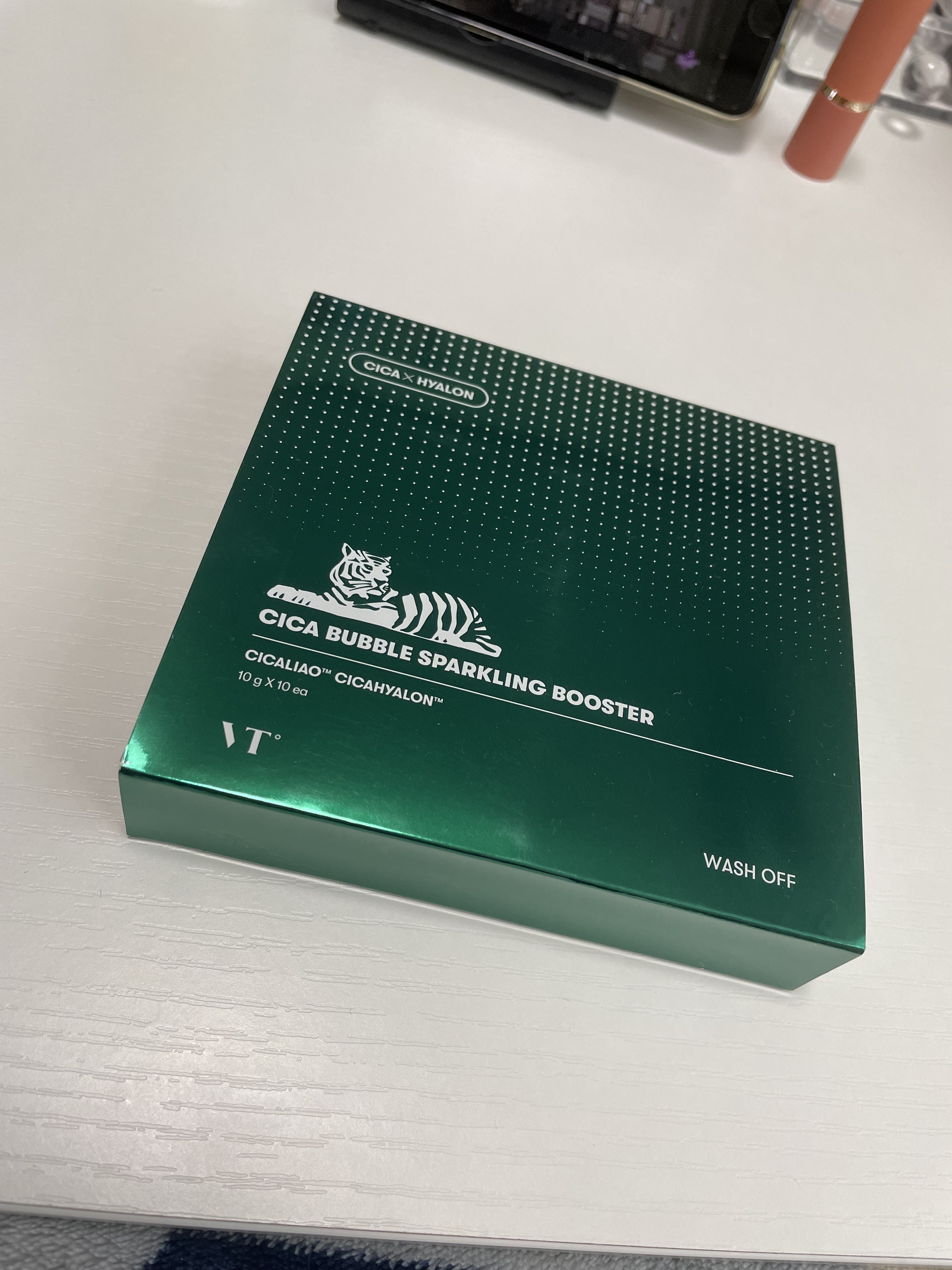 CICA バブルスパークリングブースター/VT/洗い流すパック・マスクを使ったクチコミ（2枚目）