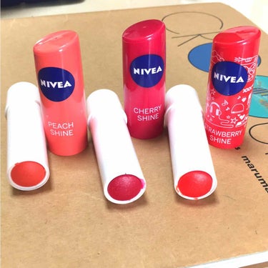 ニベア リップケアシャインシリーズ(韓国限定)/NIVEA(海外)/リップケア・リップクリームを使ったクチコミ（3枚目）