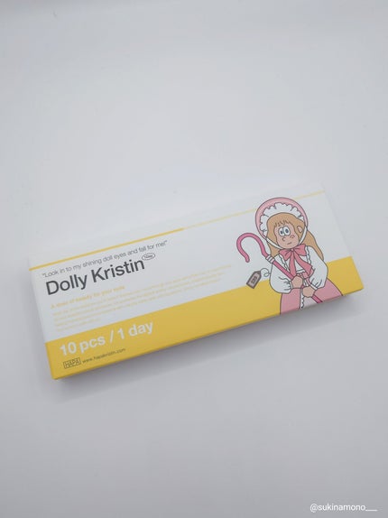 Dolly Kristin 1day/Hapa kristin/ワンデー(1DAY)カラコンを使ったクチコミ(3枚目)