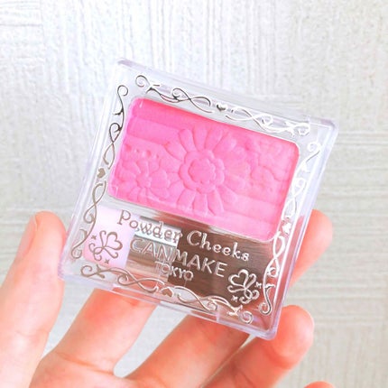【旧品】パウダーチークス/キャンメイク/パウダーチークを使ったクチコミ(1枚目)