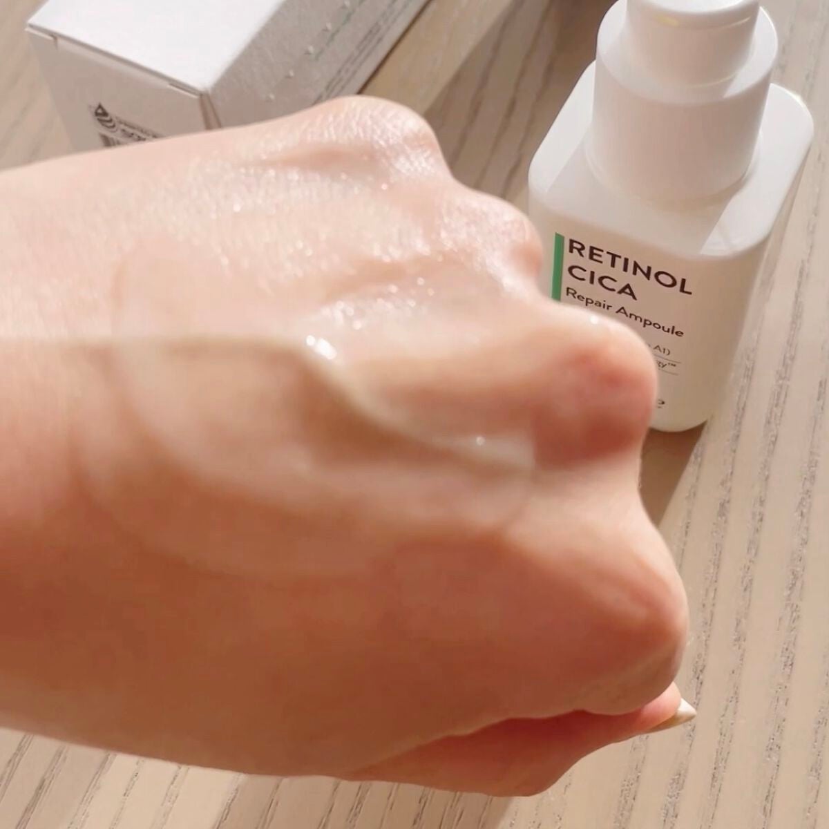 レチノール シカ リペア セラム/innisfree/美容液を使ったクチコミ(2枚目)