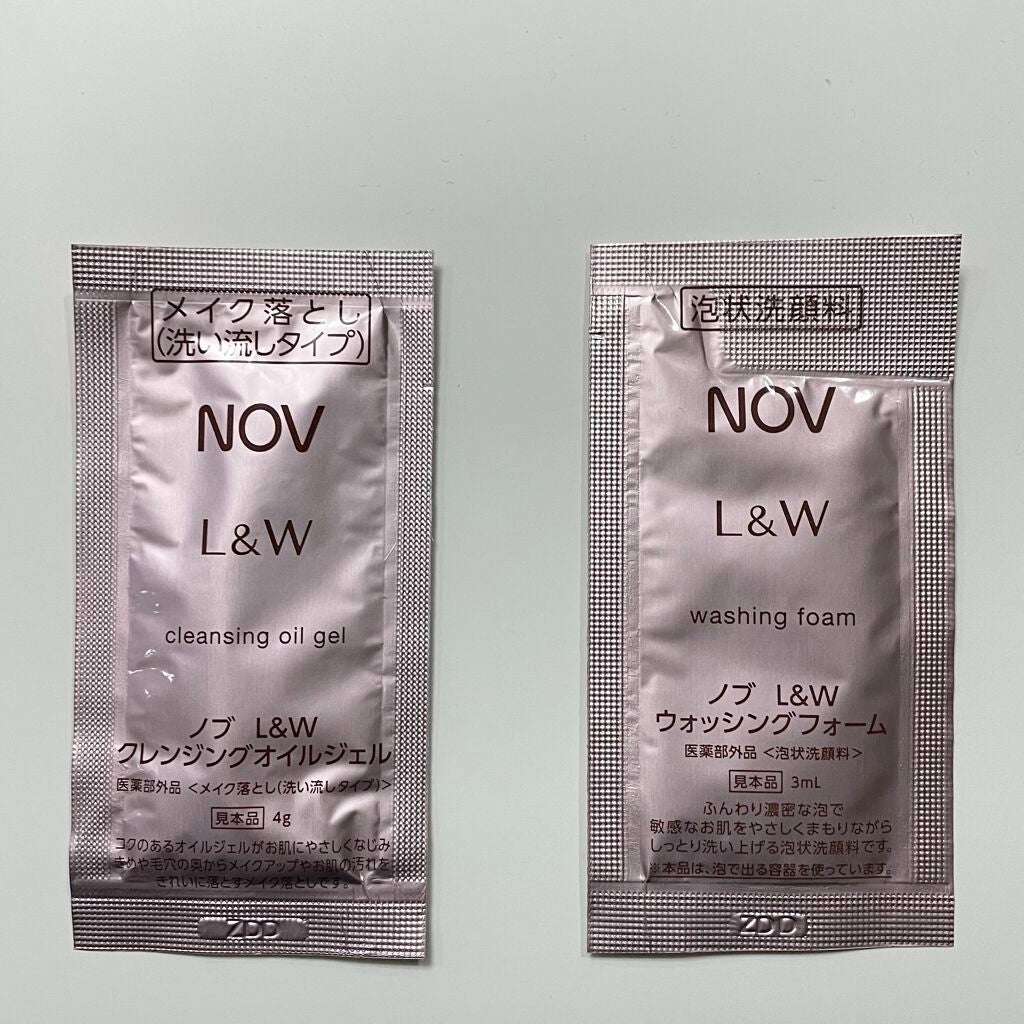 L&W ウォッシングフォーム/NOV/泡洗顔を使ったクチコミ(1枚目)
