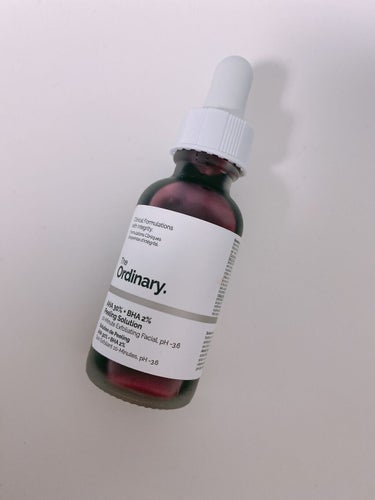 AHA 30% + BHA 2% Peeling Solution/The Ordinary/ピーリングを使ったクチコミ（1枚目）