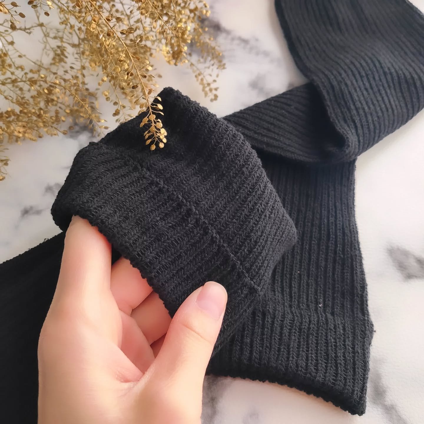 シルク92%日本製レッグウォーマー/legacess/その他を使ったクチコミ（3枚目）