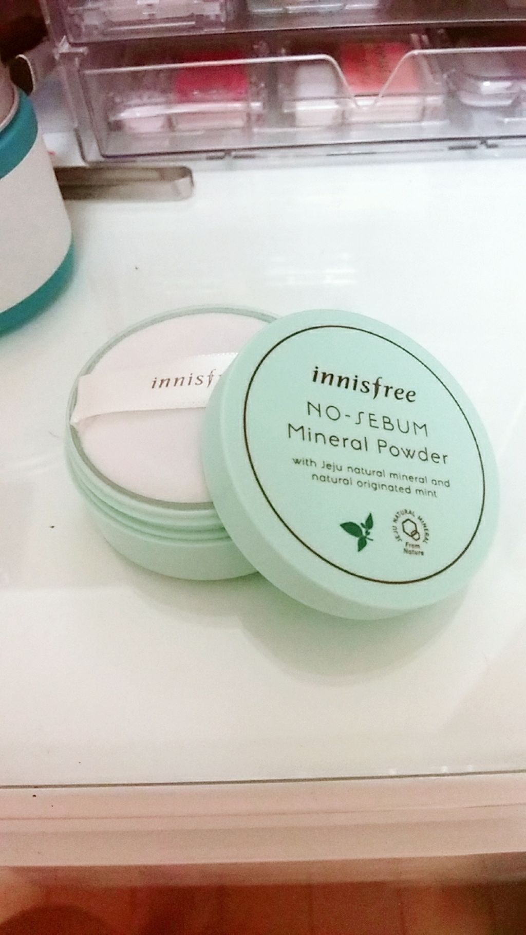 ノーセバム ミネラルパウダー/innisfree/ルースパウダーを使ったクチコミ(1枚目)