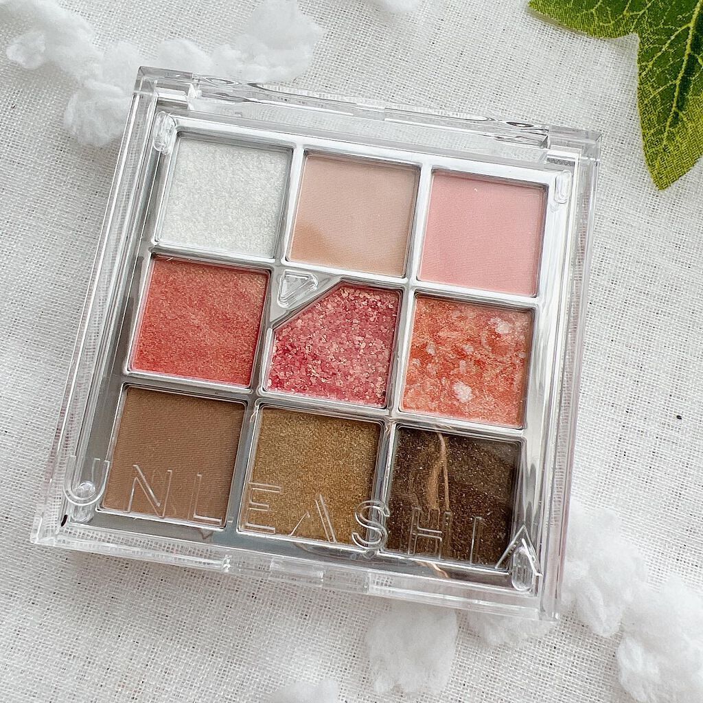 グリッターペディアアイパレット/unleashia/アイシャドウパレットを使ったクチコミ(2枚目)