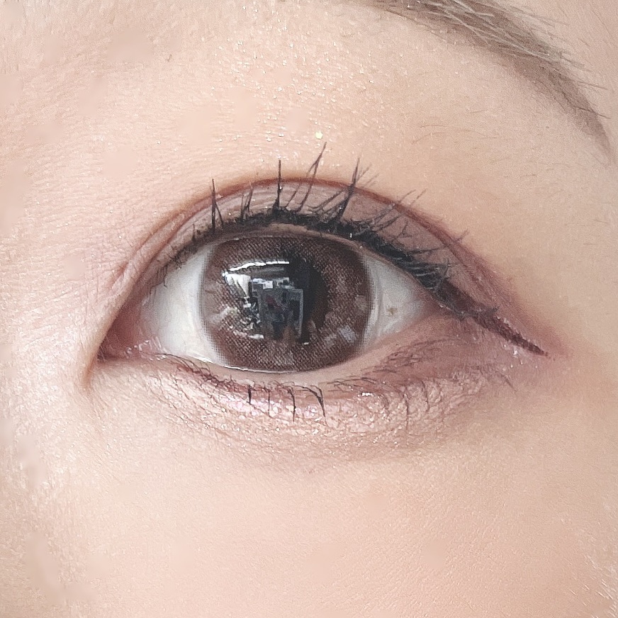 FLANMY 1day チュールロゼ※2024/12〜カラー名変更/FLANMY/ワンデー（１DAY）カラコンを使ったクチコミ（2枚目）