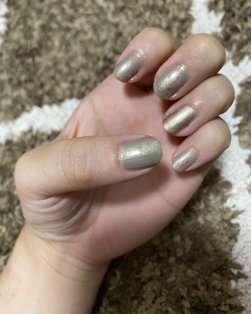 オパールルックコート/デュカート/オールインワンネイルを使ったクチコミ（2枚目）