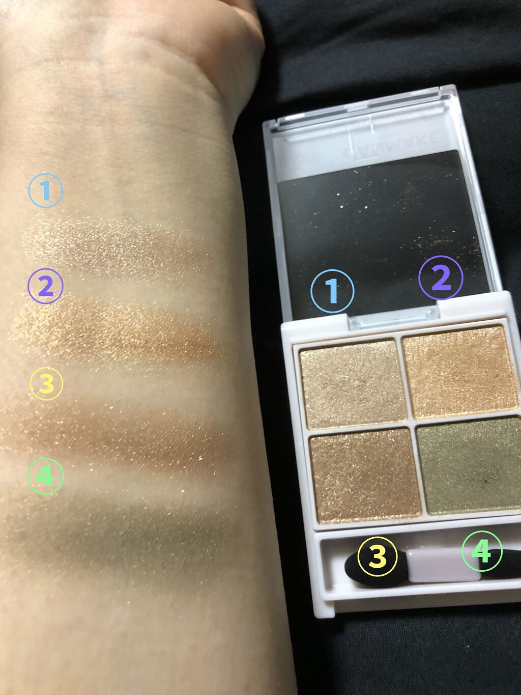 メイクミーハッピー オードトワレ GREEN/キャンメイク/香水(レディース)を使ったクチコミ（2枚目）