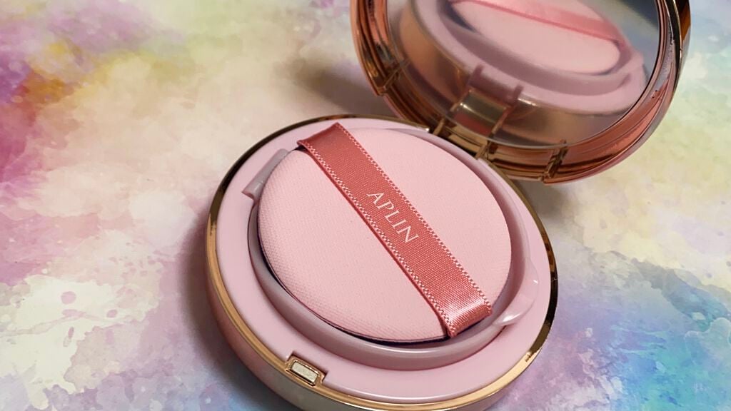 ピンクティーツリーカバークッション/APLIN/クッションファンデーションを使ったクチコミ(2枚目)