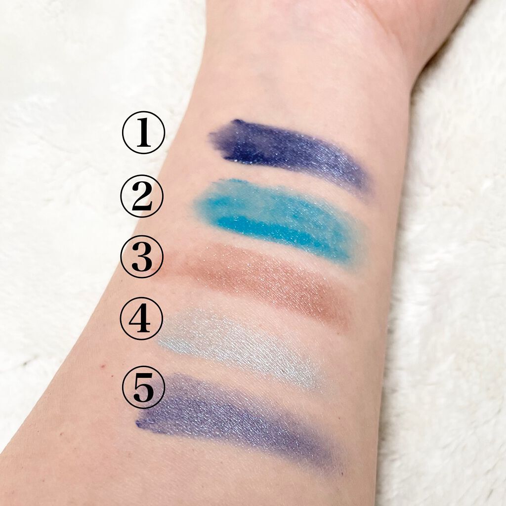 一番コフレ 鬼滅の刃 E賞 シングルカラー 柱合会議/BANDAI SPIRITS/ジェル・クリームアイシャドウを使ったクチコミ（3枚目）