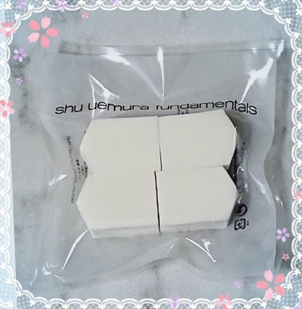 五角 スポンジ/shu uemura/パフ・スポンジを使ったクチコミ(1枚目)
