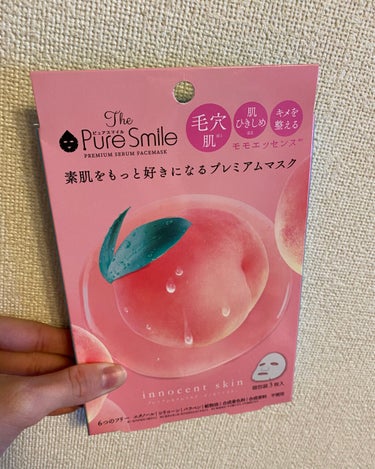 プレミアムセラムマスク ボックス イノセントスキン モモ/Pure Smile/シートマスク・パックを使ったクチコミ（1枚目）