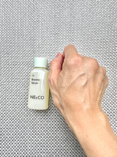 NEcCO ブースターセラムのクチコミ「自然素材ユーグレナ“免疫や老化細胞に関する研究”から着想をえた、うるおい導入美容液。

一見化.....」（3枚目）